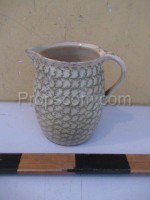Pitcher of wire earthenware