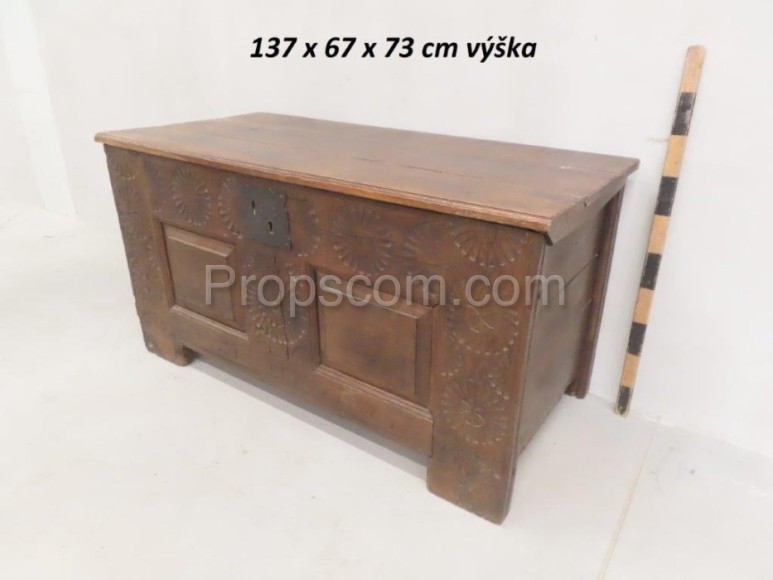 Wooden chest