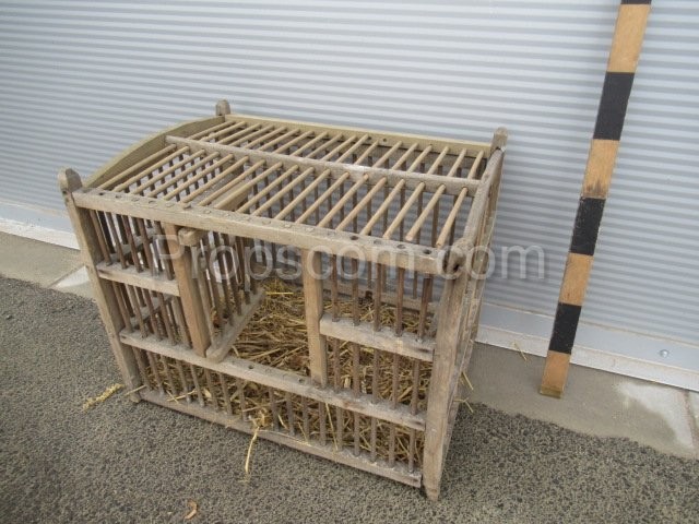 Wooden cage