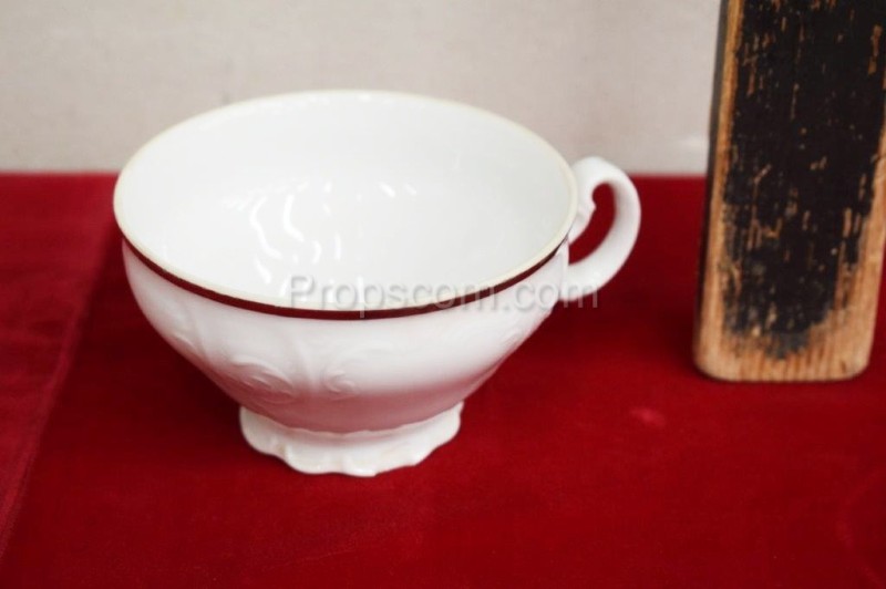 Cups with saucers