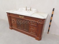 Cabinet with sink