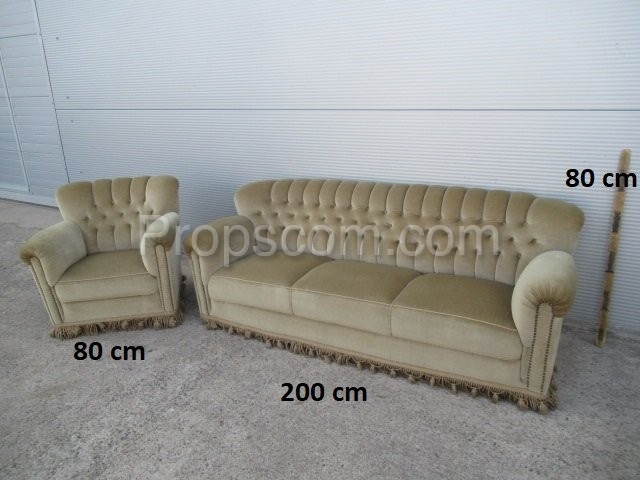 Sofa with armchair