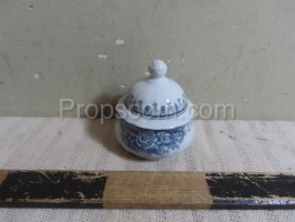 Porcelain sugar bowl