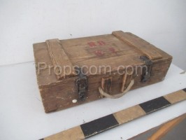 Wooden military box