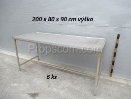 Autopsy table metal
