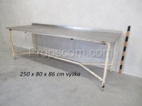 Bakery baking table