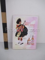 Advertising leaflet Rum