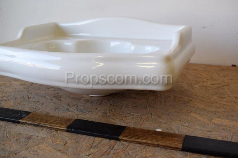 White washbasin