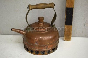 Copper teapot