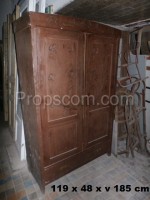 Double door wardrobe