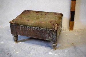 Upholstered footstool