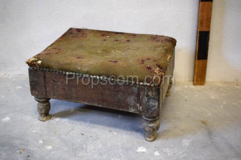 Upholstered footstool