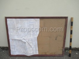 Large notice board