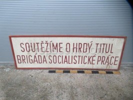 Transparent: Brigáda socialistické práce 