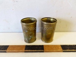Brass cups