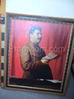 Gemälde von Josef Vissarionovich Stalin