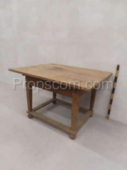 Wooden table with legs 