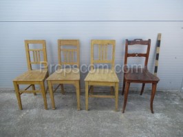 wooden chairs mix