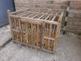 Wooden cage