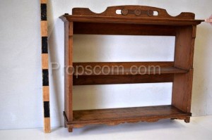 Wooden shelf