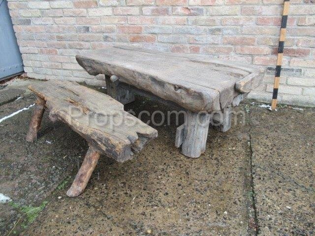 Natural bench