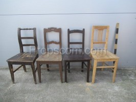 wooden mix chair
