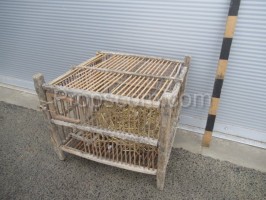 Wooden cage