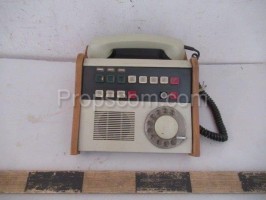 Office telephone with answering machine