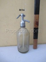 Clear siphon bottle