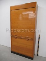Large filing cabinet with shutter