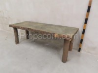 Wooden bench