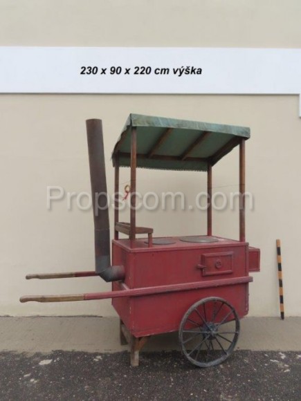 Prodejní vozík na párky