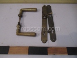 Door handle brass