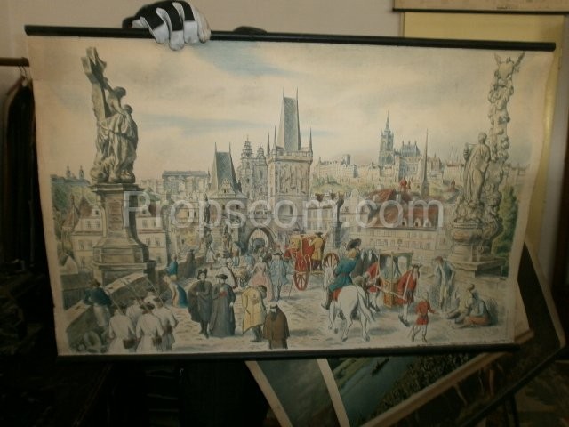 School poster - Charles Bridge