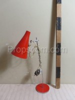 Table lamp red