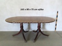 Oval table