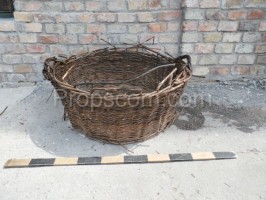 Large collection wicker basket