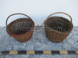 Wicker baskets collection