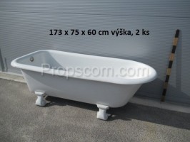 White bathtub