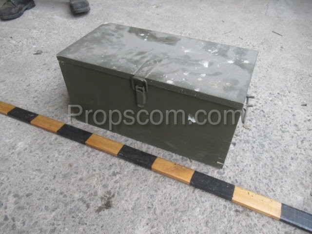 Wooden military box