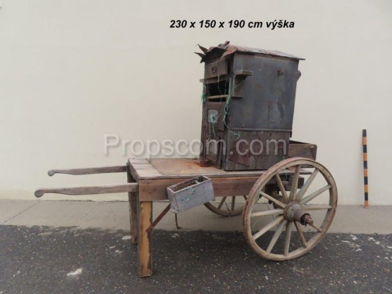 Smokehouse sales cart