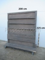 Wooden wall