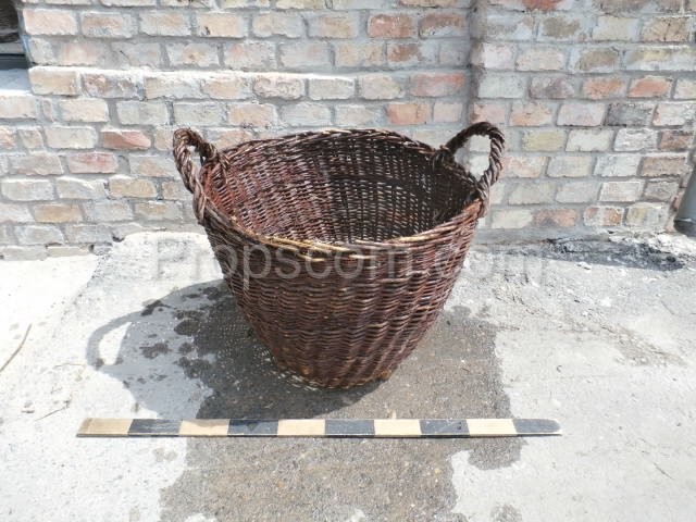 Large collection wicker basket