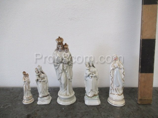 Porcelain statuettes