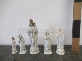Sošky svatých porcelánové 