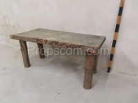 Wooden bench