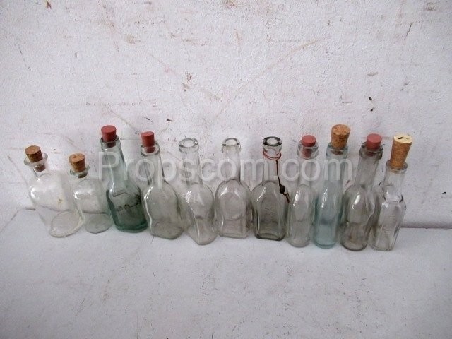 Narrow-necked medicine bottles