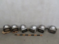 Protective helmets with suits