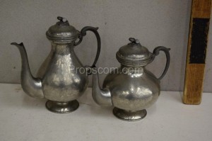 Tin teapots