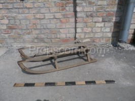 Wooden sled